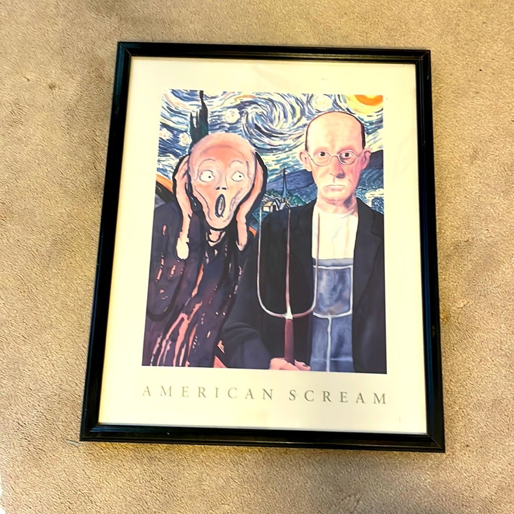 American Scream print